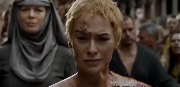  Lena Headey Nude Walk Of Shame In Game Of Thrones